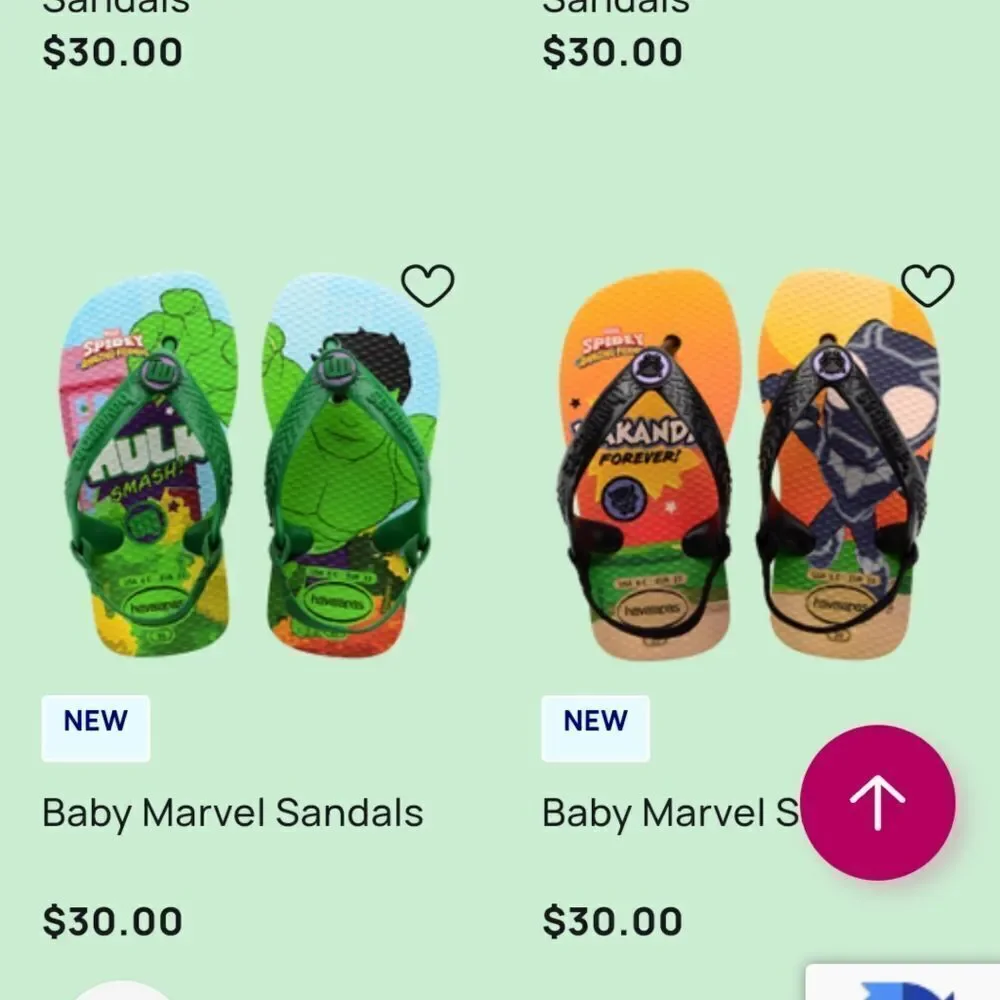 Havaianas baby wonder woman flip flops